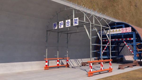 南岔区隧道施工动画制作公司 - 隧道施工工艺和施工方法 - 隧道施工汇报动画视频 - bim 工程施工动画